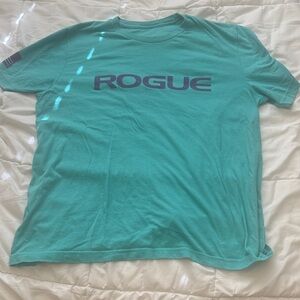 Rogue Men's Aqua Short Sleeve Tee